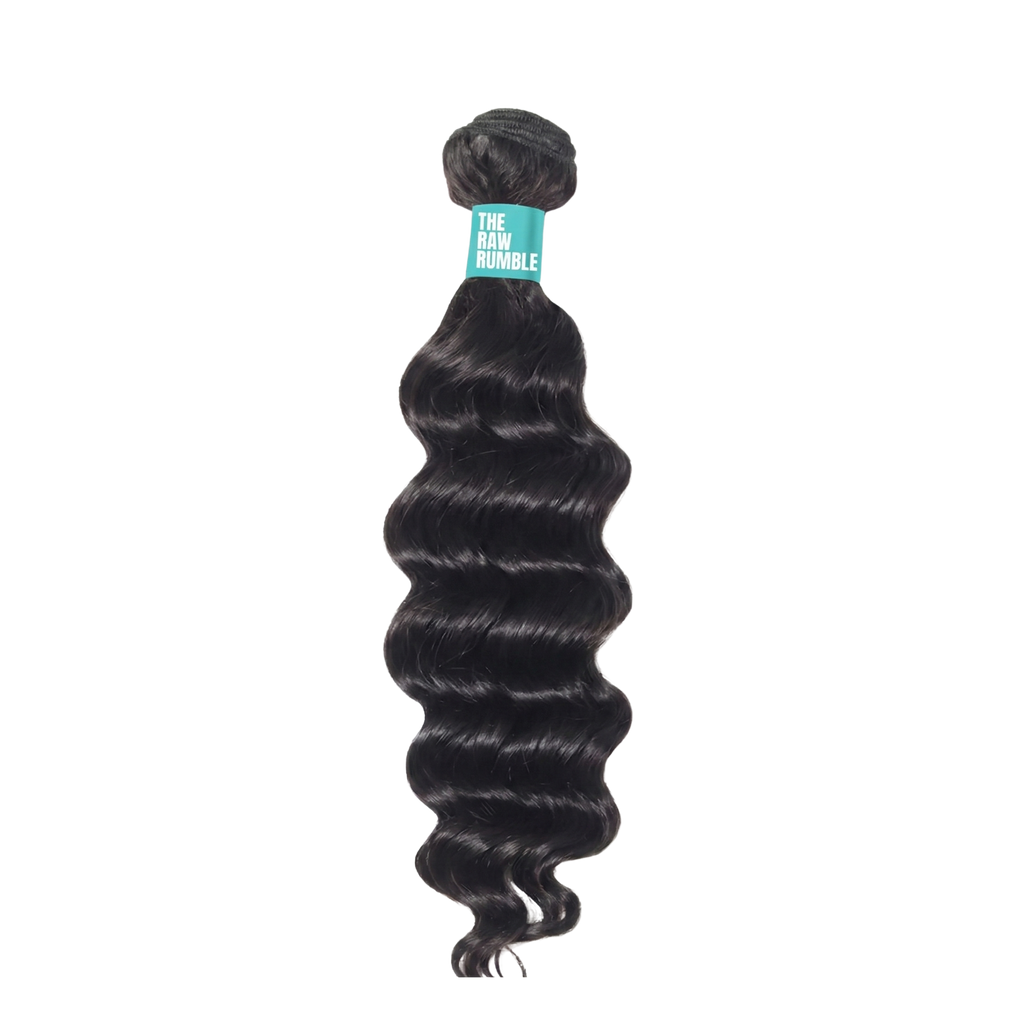 Raw Human Hair Bundle (Straight/Body Wave/Deep Wave/Loose Wave)